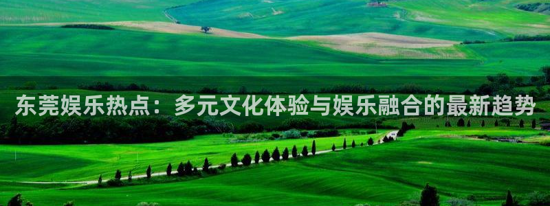 bg大游集团：东莞娱乐热点：多元文化体验与娱乐融合的最新趋势